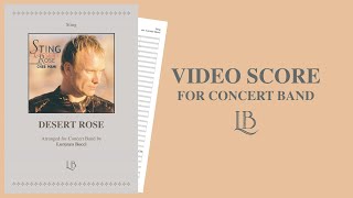 Desert Rose (Sting) - arranged by Lorenzo Bocci