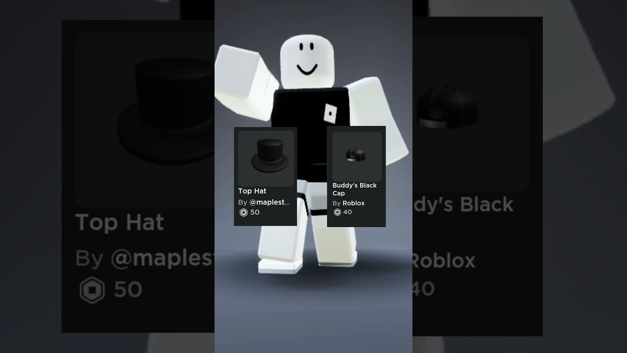 []Classic Blocky Black Outfit Idea[]  Read Desc. {160 Robux Total}