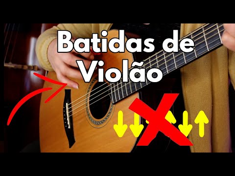 APRENDA BATIDAS DE VIOLÃO DFINITIVAMENTE por Fabio Lima