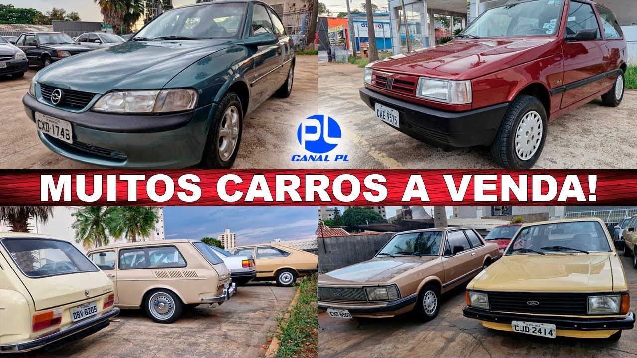 CARROS ANTIGOS BARATOS A VENDA!!! + DE 50 MODELOS!!!
