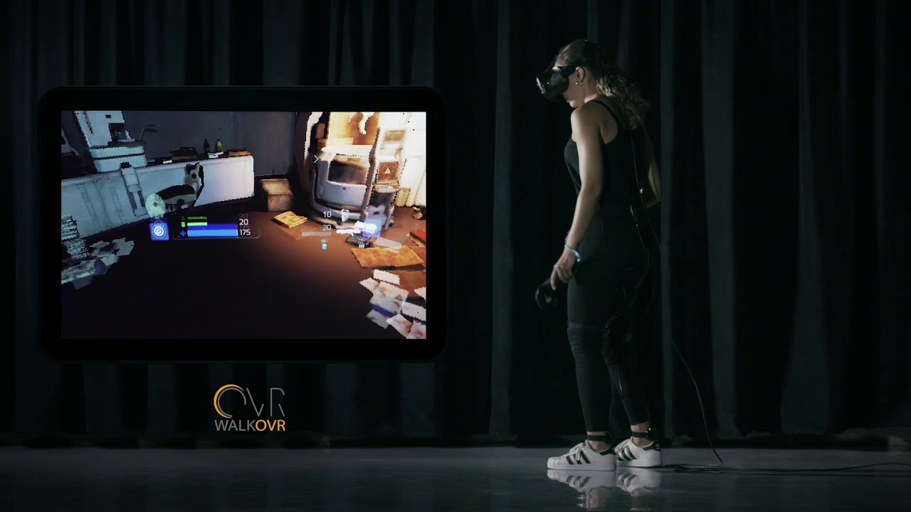 Doom VFR gameplay with WalkOVR