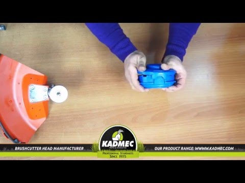 KADMEC ATOM BRUSH CUTTER TRIMMER HEAD OVERVIEW