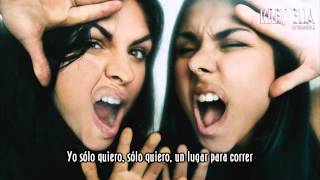 Krewella - Somewhere To Run (Letra en Español)