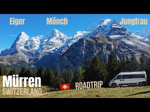 Mürren, Lauterbrunnen, Switzerland 4K - Unglaublich schönes Schweizer Bergdorf- Eiger Mönch Jungfrau
