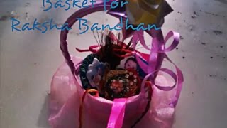 How To Make Raksha Bandhan Basket at Home | Craftlas