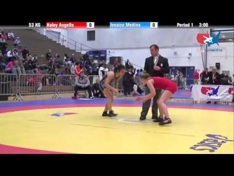 WM 53 KG - Haley Augello vs. Jessica Medina