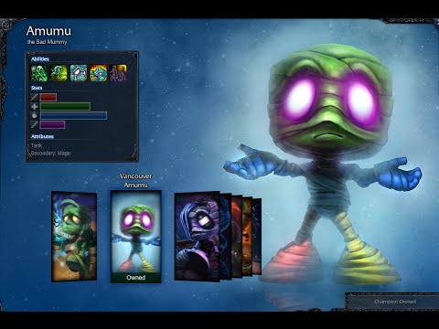 Vancouver Amumu Skin Spotlight Gameplay 1080p HD