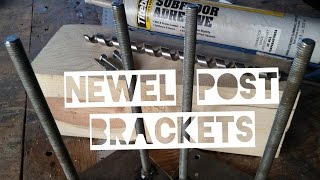 Newel Post Brackets Made Easy