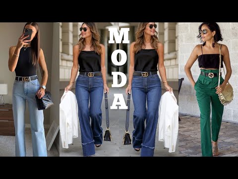MODA 2022 TENDENCIAS DE MODA 2022/23 MUJER OUTFITS DE MODA ROPA MODA 2022 LOOKS BASICOS MUJER