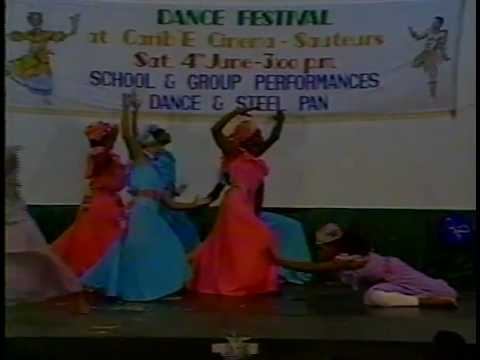 Seniors of the "Ebony Juniors" Dance Troupe - 1994 Performance "Funeral in Soweto"