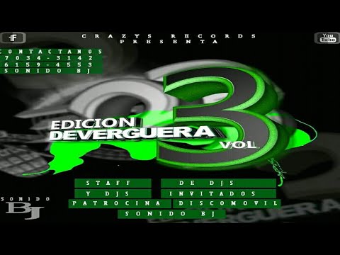 Cumbias Promo Mix 🌑 Edición Desverguera Vol.3 🌑 DJ Bass - Crazys Records