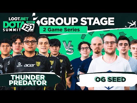 Thunder Predator vs OG.Seed Game 2 - Dota Summit 12: Group Stage