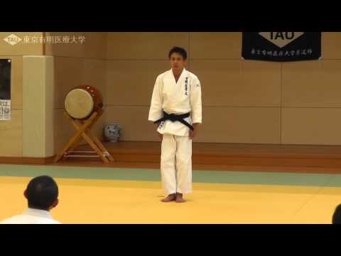 柔道の礼法指導【東京有明医療大学】