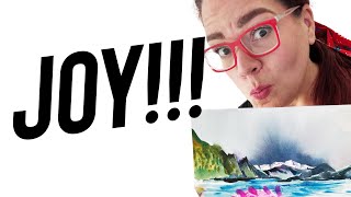 When I Did THIS Watercolor Landscapes Made Sense