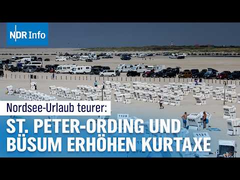 Kurtaxe erhöht: Urlaub in St. Peter-Ording und Büsum wird teurer | NDR Info