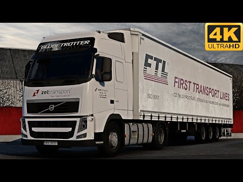 4K | ETS2 1.45 | Promods | Volvo FH13 440 | Łódź 🇵🇱 󠁧󠁢󠁳󠁣 - Zgorzelec 🇵🇱