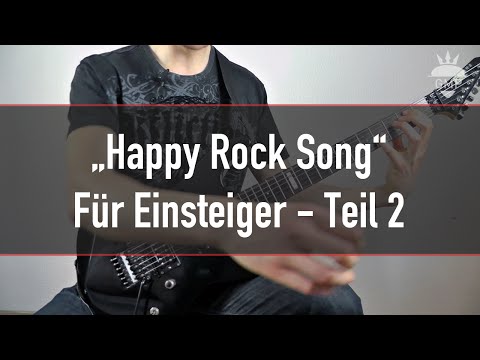 E-Gitarre Lernen: Rock Song Für Einsteiger - Rhythmusgefühl Verbessern - Teil 2
