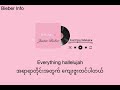 Justin Bieber-Everything Hallelujah(mmsub)
