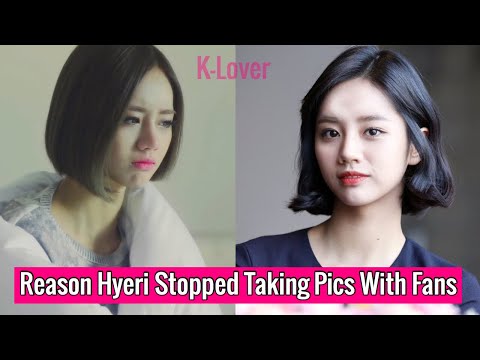 The sad reason Girl's Day Heyri stopped taking photos with fans