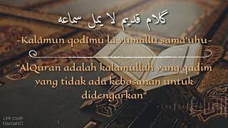 Download lagu ⚫LIRIK SHOLAWAT || Kalamun Qodimull || (Arab Terjemah) COVER by MANCAH01. mp3