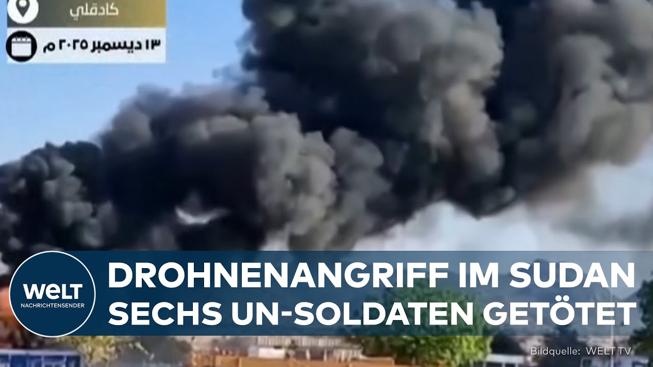 SUDAN: Friedensmission in Gefahr? Schwere Vorwürfe nach Angriff - UN-Soldaten getötet!