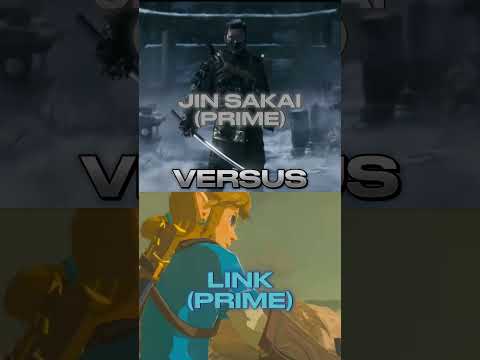 Jin Sakai versus Link#ghostoftsushima #zelda