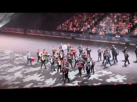 Belfast International Tattoo 2024 Massed Accordion Band Edgarstown & Pride of the Birches