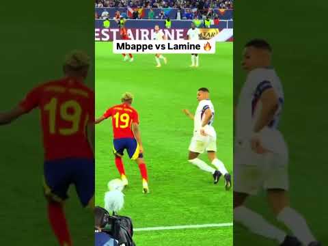 Yamal Vs Mbappé Today #yamal #mbappe #soccer #football #soccer #nationalleague #france #spain #fyp