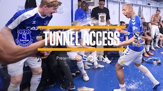 UNBELIEVABLE GOODISON SCENES: COMEBACK WIN SEALS SURVIVAL! | TUNNEL ACCESS: EVERTON V CRYSTAL PALACE