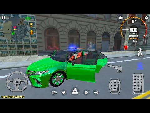 Car Simulator Japan #3 - Green Police Car Unlocked - Android Gameplay FHD