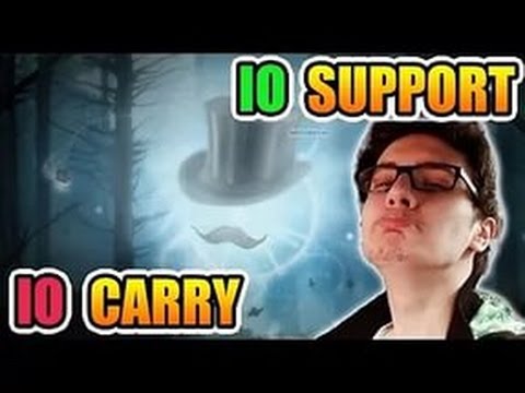 Dota 2 Wisp(IO) Gameplay - Miracle-9043 MMR. It was hard but I can win this game!