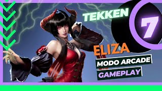Tekken 7 Eliza gameplay