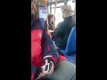 Racist Woman On Bus In London