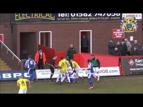 Jim Ross commentates on Stockport County vs Worcester City pro-wrestling slam