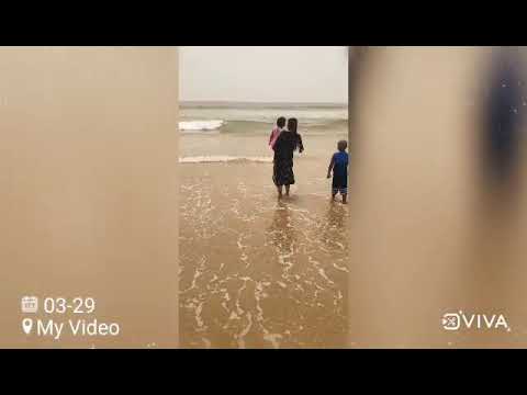 Mama at Puri Sea Beach