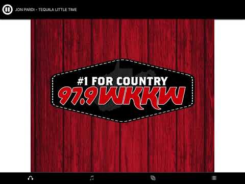 97.9 WKKW Morgantown, West Virginia Top of the hour ID 1/15/22 at 10:00pm