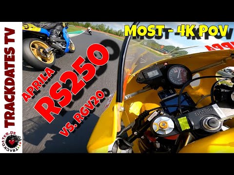 APRILIA RS250 vs RGV 250 | RAW Onboard 4K POV | Autodrom Most 05/22 | BEST 1:54,5 |  Sound Only