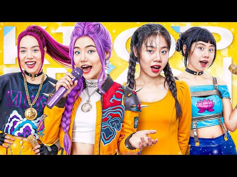 Poor Baby Doll Adopted By K-pop Demon Hunter Family!