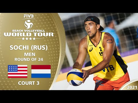Bourne/Crabb vs. Brouwer/Meeuwsen - Men's R24 | Full Match | 4* Sochi 2021