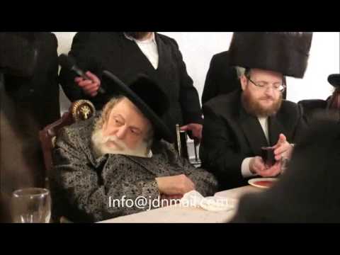 Toldos Avrohom Yitschok Rebbe At A Sheva Brochos in NY - Sivan 5776