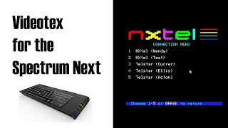 Experiments with the Next : NXTel for the Spectrum Next