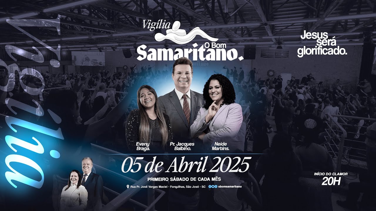 O Bom Samaritano | Vigília ao vivo - Abril 2025
