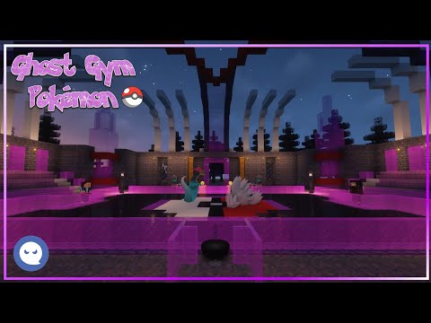 Minecraft Tutorial: HOW TO BUILD A GHOST GYM POKÉMON