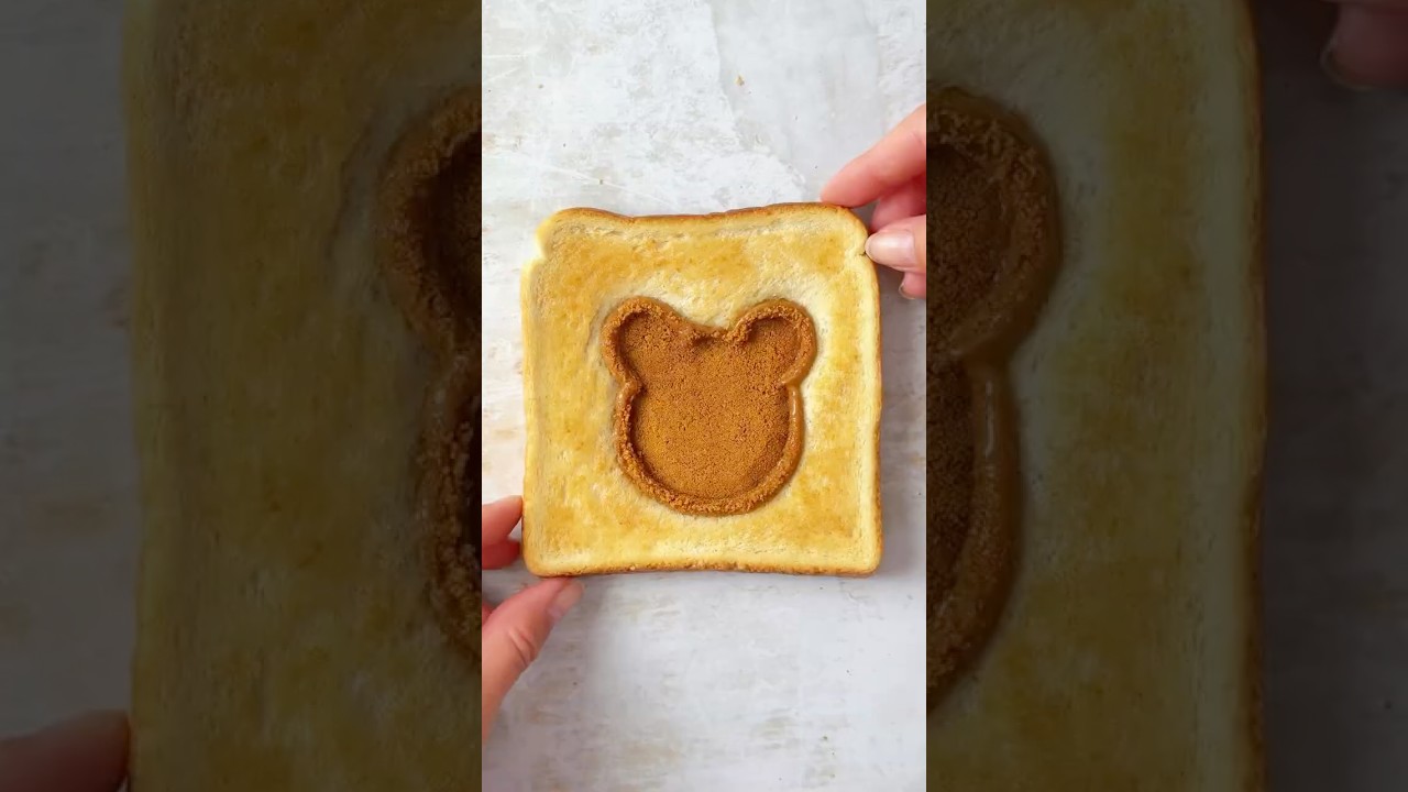 Teddy bear toast HACK!