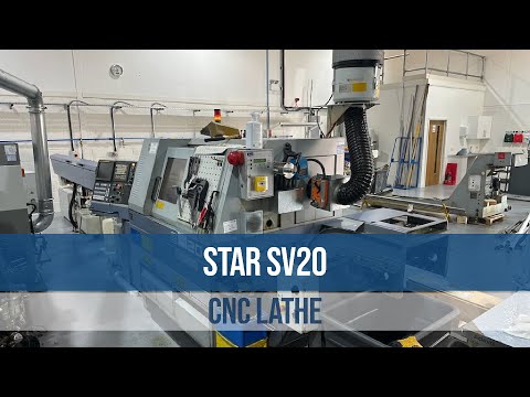STAR SV-20 CNC Lathes | Charter Auctions (1)
