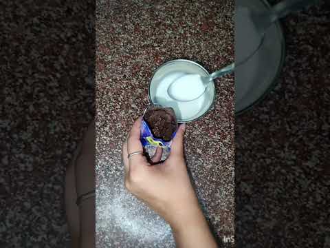 Easy Oreo icecream #shorts #chocolate #icecream #viral #trending #youtubeshorts