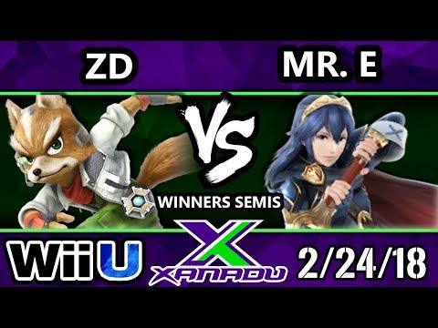 End of an Era - ZD (Fox) Vs. Mr. E (Lucina) - SSB4 Winners Semis - Smash Wii U