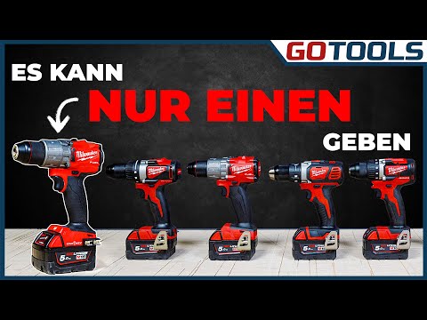 Alle Milwaukee 18V Akkuschrauber in der Übersicht | Inkl. Verlosung