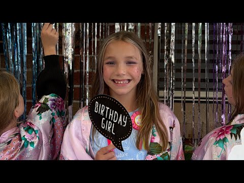 💜 Ava-Lee’s 10th Spa Pamper Party! 💜