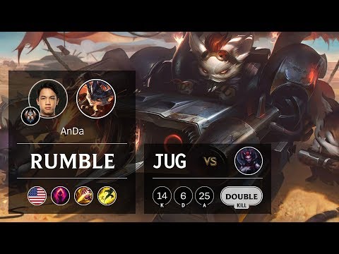 Rumble Jungle vs Elise - NA Challenger Patch 9.24